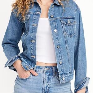 Light Medium Blue Denim Jacket